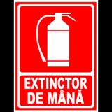 Indicator pentru extinctor de mana